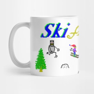 Skifree Retro 90’s PC Game Mug